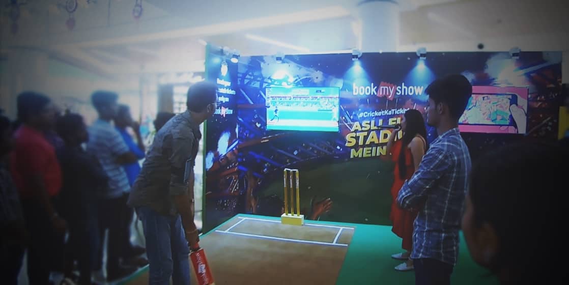 btl marketing activity virtual cricket